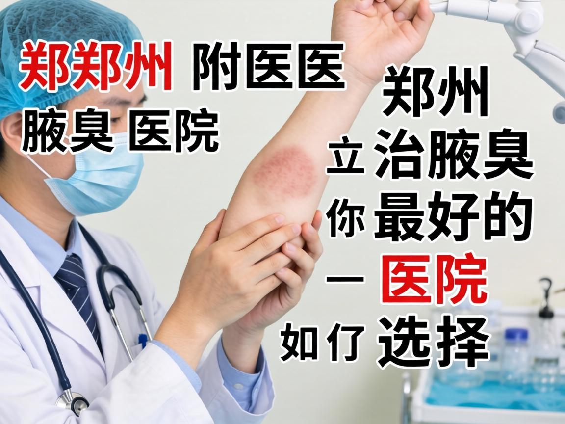 郑州附医腋臭医院解析，郑州治腋臭最好的医院如何选择