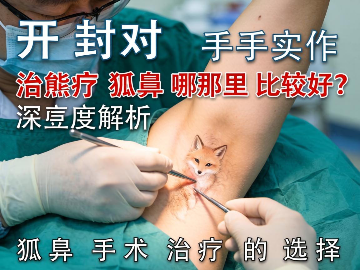 开封手术治疗狐臭哪里比较好？深度解析狐臭手术治疗的选择