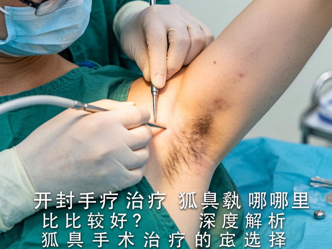 开封手术治疗狐臭哪里比较好？深度解析狐臭手术治疗的选择