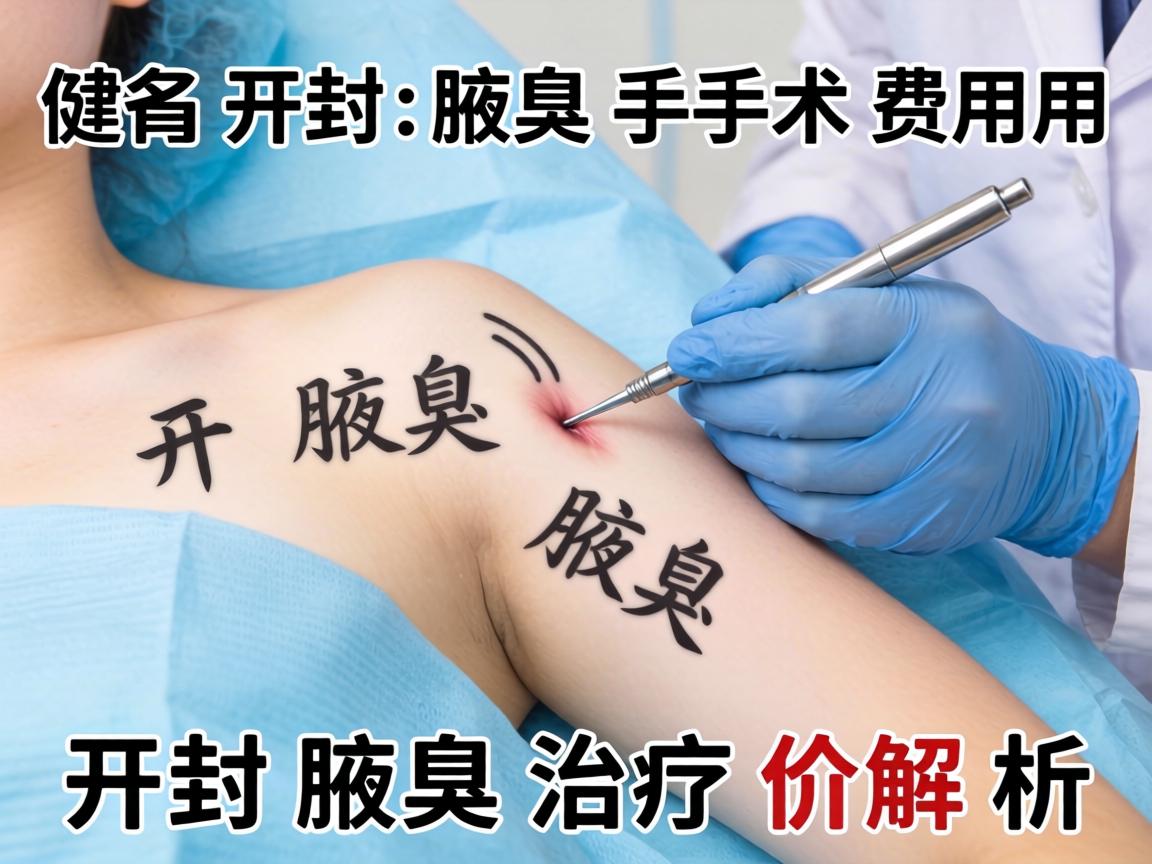 详解开封腋臭手术费用 开封腋臭治疗价格解析