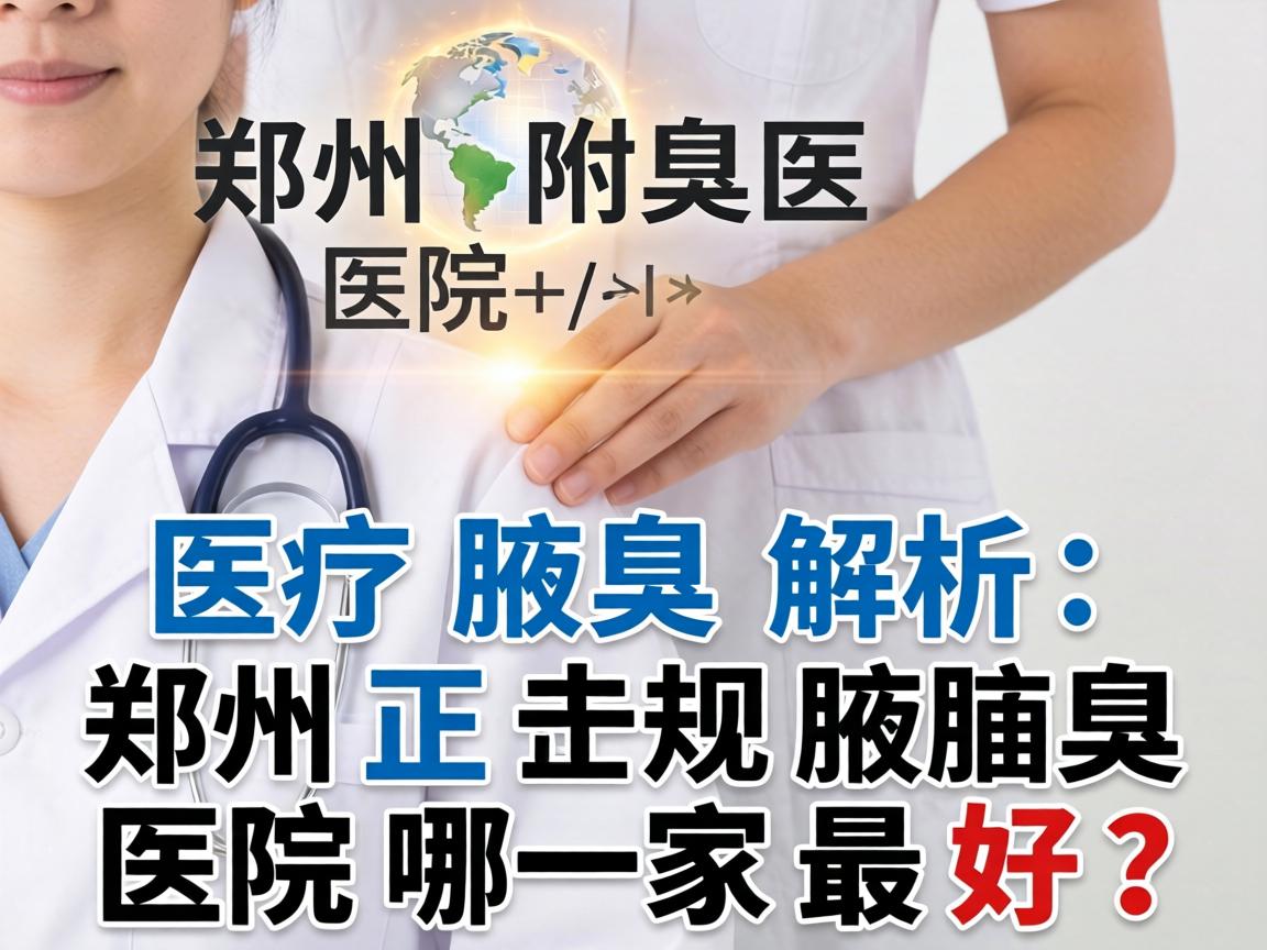 郑州附医腋臭医院解析，郑州正规腋臭医院哪一家最好？