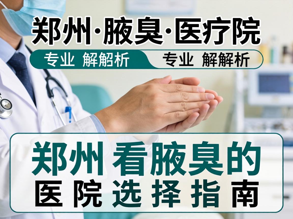 郑州腋臭医院专业解析,郑州看腋臭的医院选择指南 郑州腋臭医院专业解析,郑州看腋臭的医院选择指南