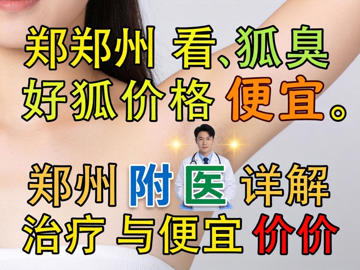 郑州看狐臭好价格便宜,郑州附医详解狐臭治疗与便宜价格 郑州看狐臭好价格便宜,郑州附医详解狐臭治疗与便宜价格