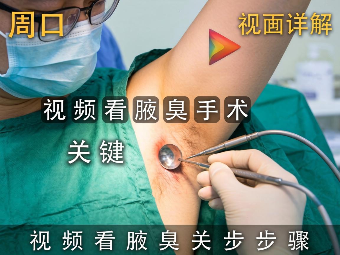 周口腋臭手术视频详解 从视频看腋臭手术关键步骤 周口腋臭手术视频详解 从视频看腋臭手术关键步骤