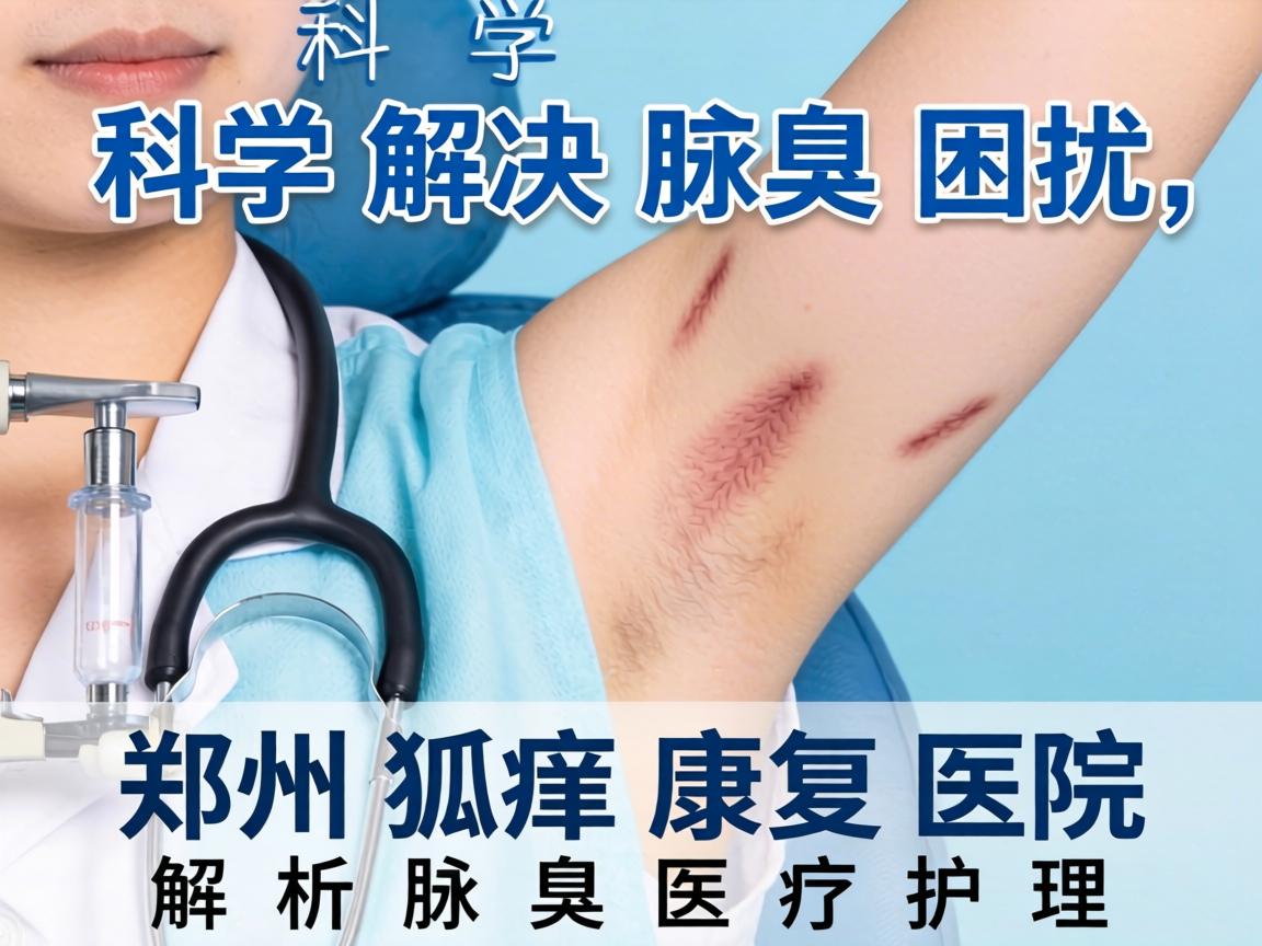 科学解决腋臭困扰，郑州狐臭康复医院解析腋臭医疗护理