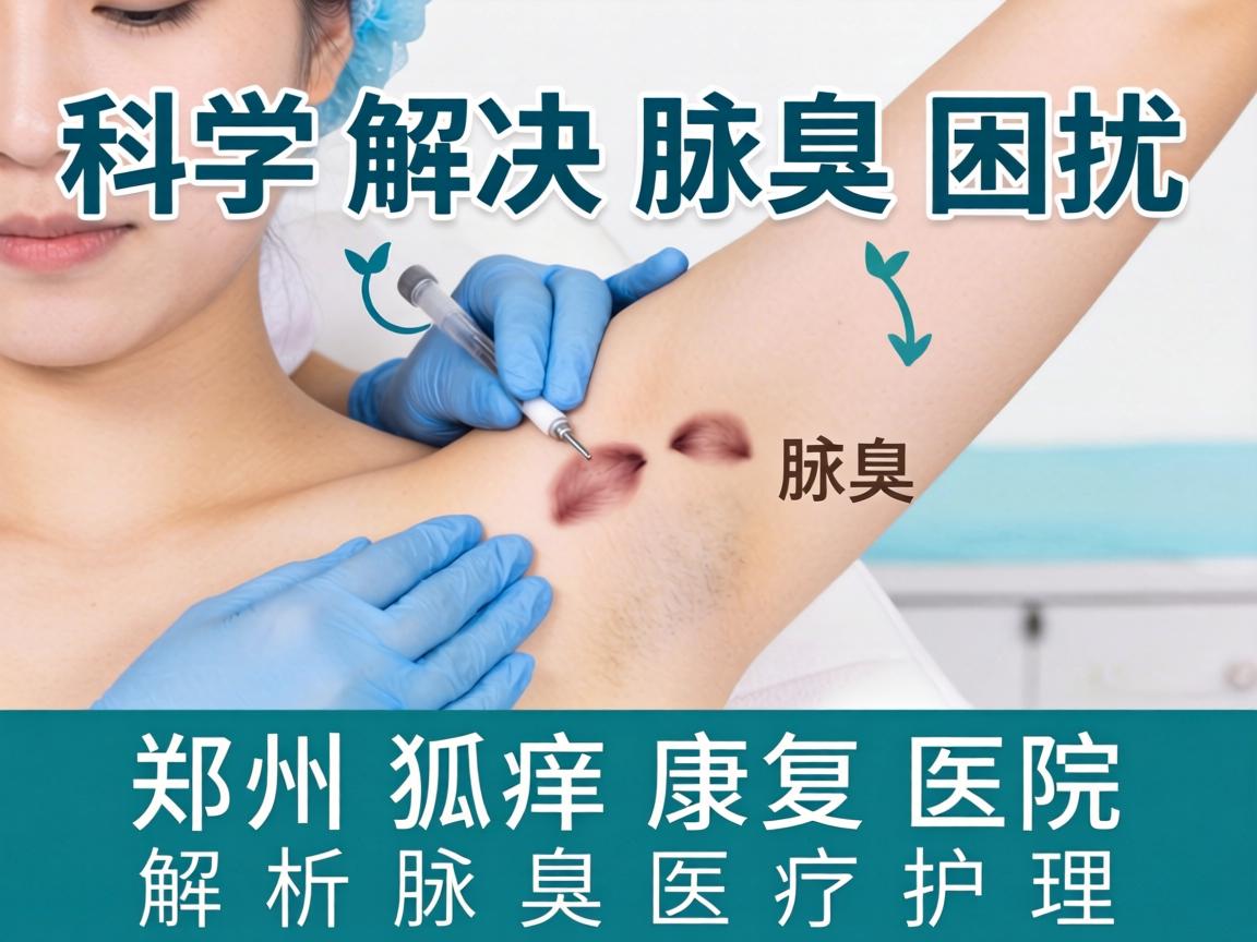 科学解决腋臭困扰，郑州狐臭康复医院解析腋臭医疗护理