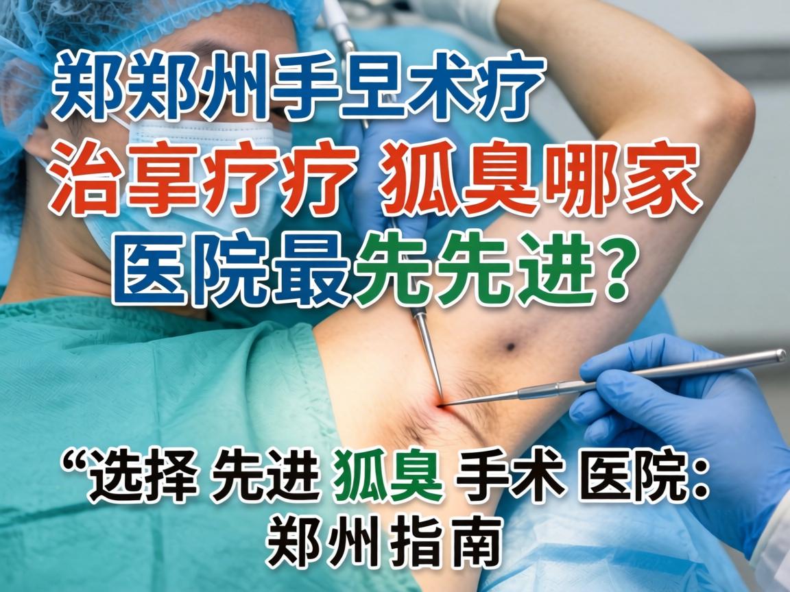 郑州手术治疗狐臭哪家医院最先进?选择先进狐臭手术医院的郑州指南 郑州手术治疗狐臭哪家医院最先进?选择先进狐臭手术医院的郑州指南