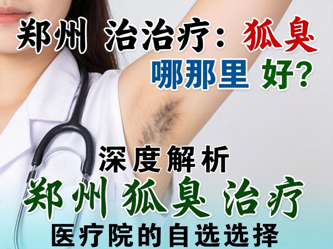 郑州治疗狐臭哪里好?深度解析郑州狐臭治疗医院的选择 郑州治疗狐臭哪里好?深度解析郑州狐臭治疗医院的选择