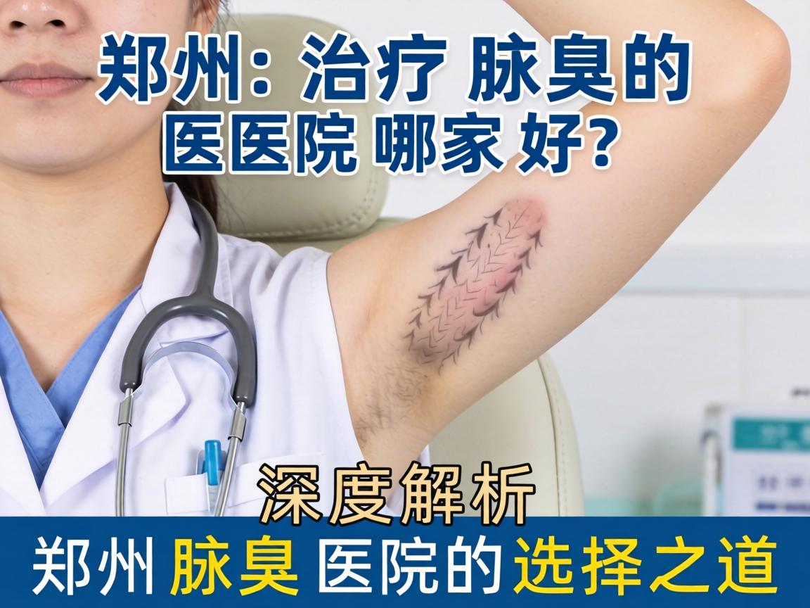 郑州治疗腋臭的医院哪家好？深度解析郑州腋臭医院的选择之道