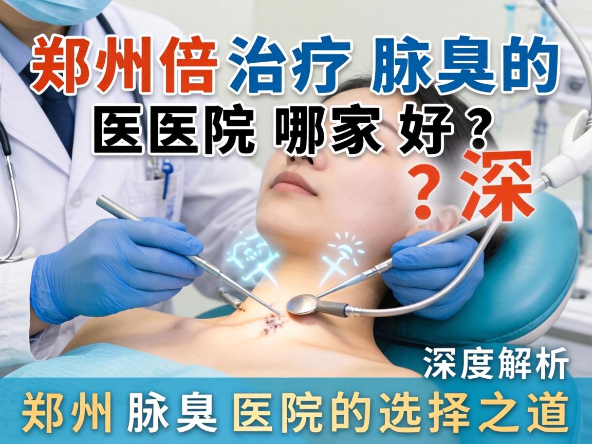 郑州治疗腋臭的医院哪家好？深度解析郑州腋臭医院的选择之道
