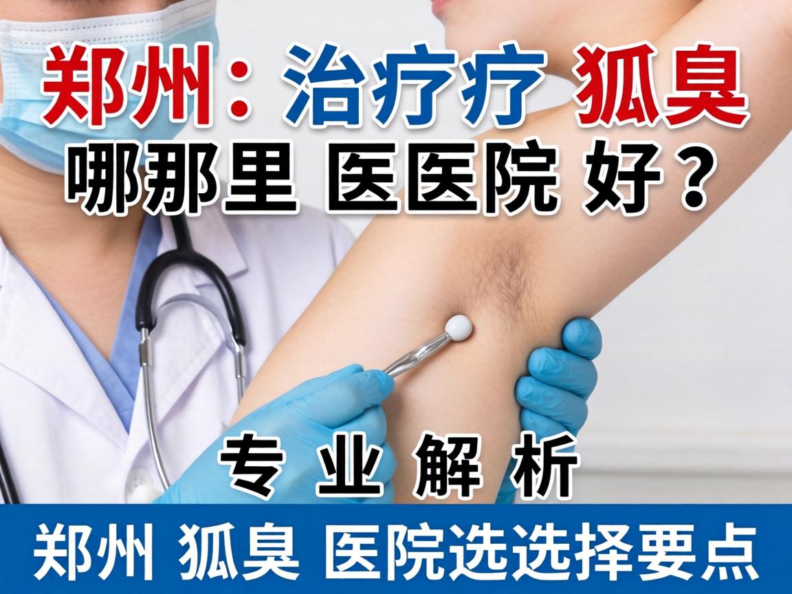 郑州治疗狐臭哪里医院好?专业解析郑州狐臭医院选择要点 郑州治疗狐臭哪里医院好?专业解析郑州狐臭医院选择要点
