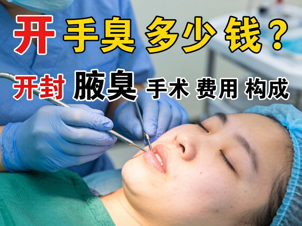 开封腋臭手术多少钱?详解开封腋臭手术费用构成 开封腋臭手术多少钱?详解开封腋臭手术费用构成