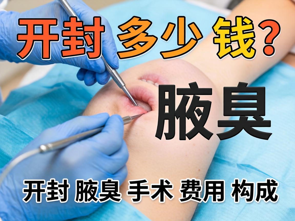 开封腋臭手术多少钱?详解开封腋臭手术费用构成 开封腋臭手术多少钱?详解开封腋臭手术费用构成