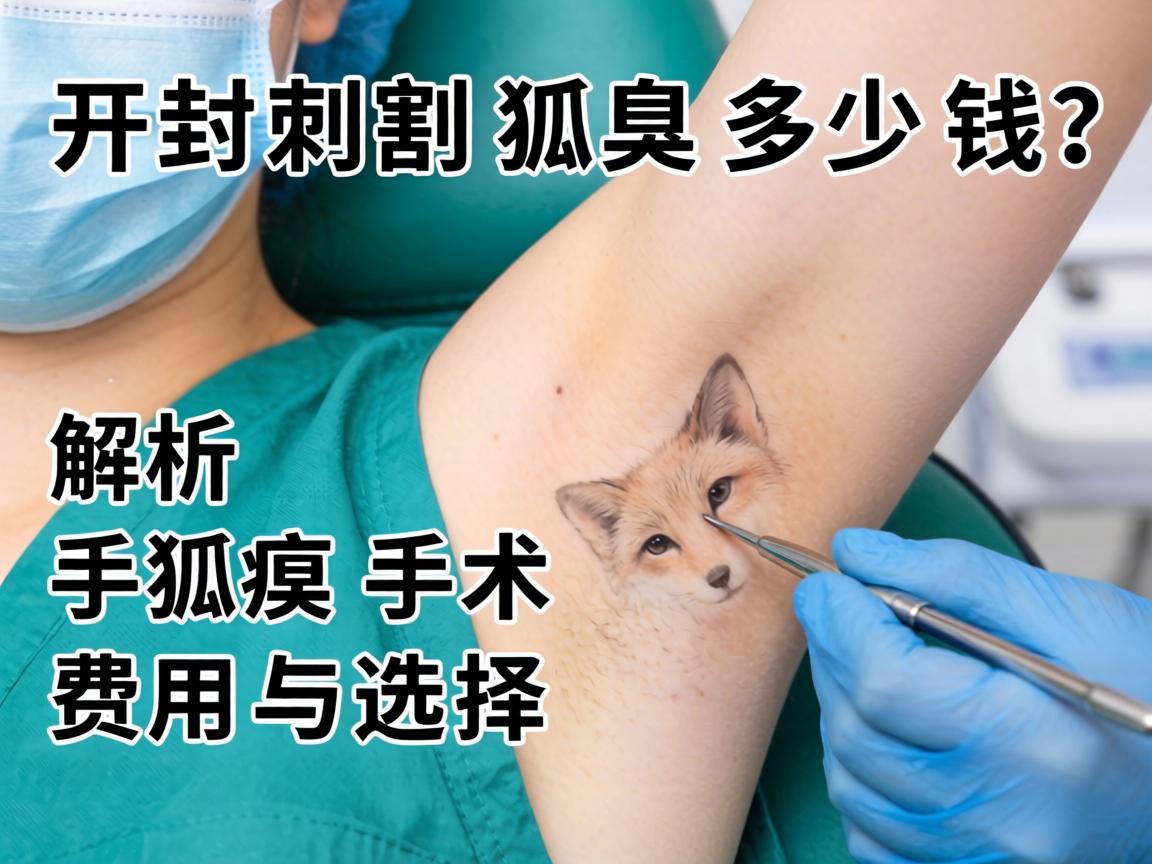 开封割狐臭多少钱?解析狐臭手术费用与选择 开封割狐臭多少钱?解析狐臭手术费用与选择