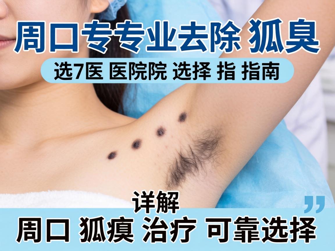 周口专业去除狐臭医院选择指南，详解周口狐臭治疗可靠选择