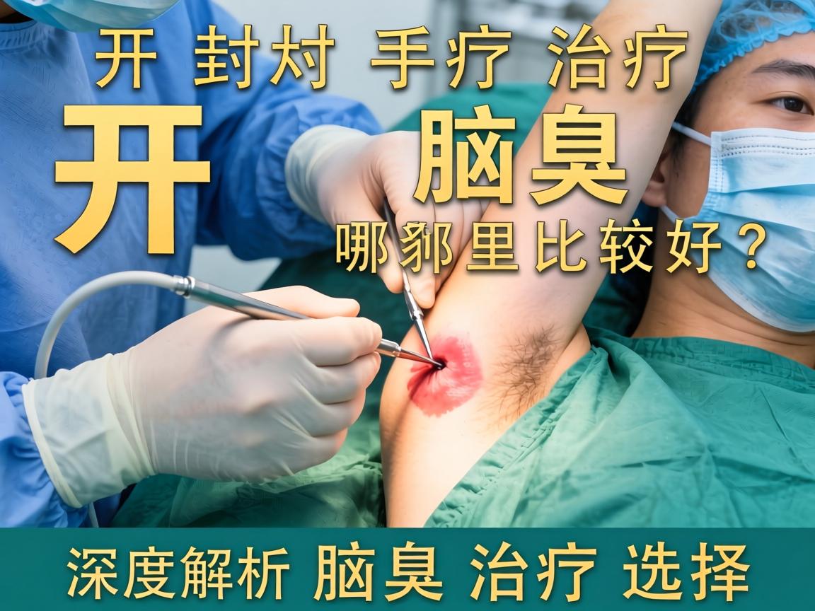 开封手术治疗腋臭哪里比较好?深度解析腋臭治疗选择 开封手术治疗腋臭哪里比较好?深度解析腋臭治疗选择