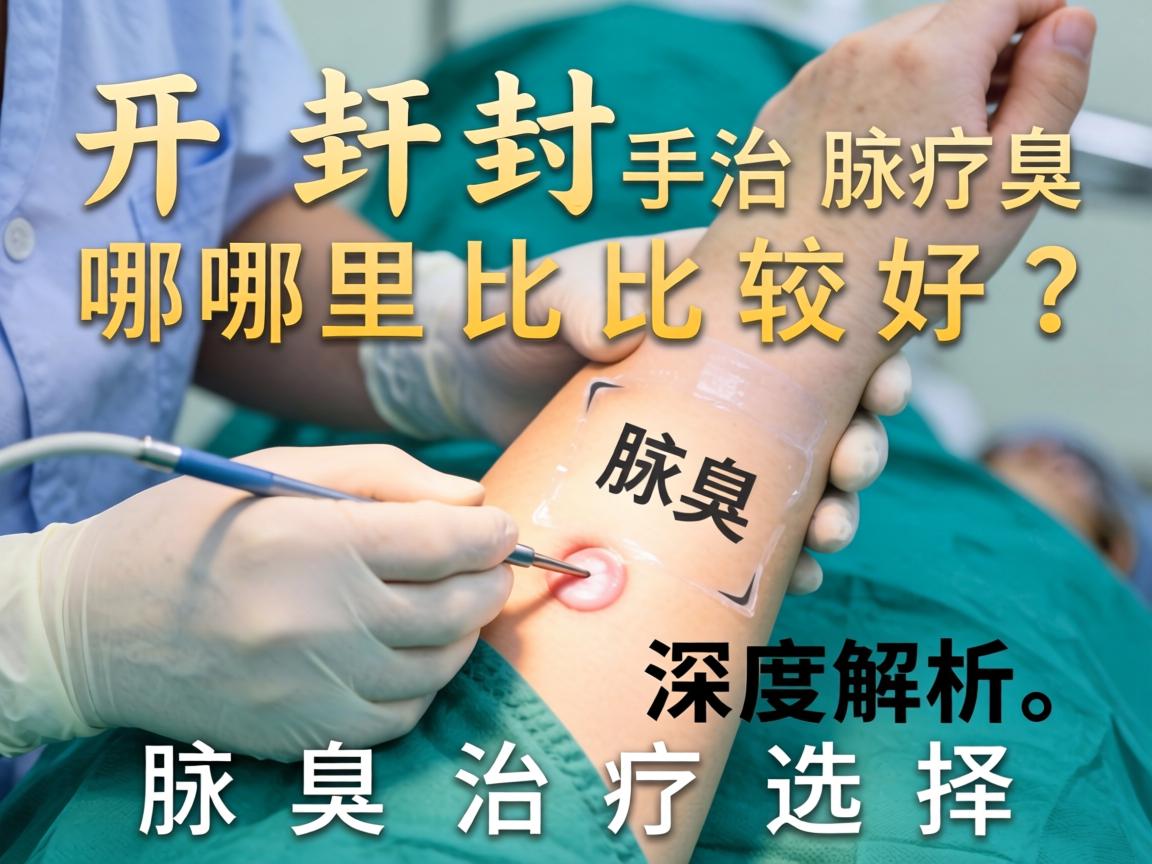 开封手术治疗腋臭哪里比较好?深度解析腋臭治疗选择 开封手术治疗腋臭哪里比较好?深度解析腋臭治疗选择