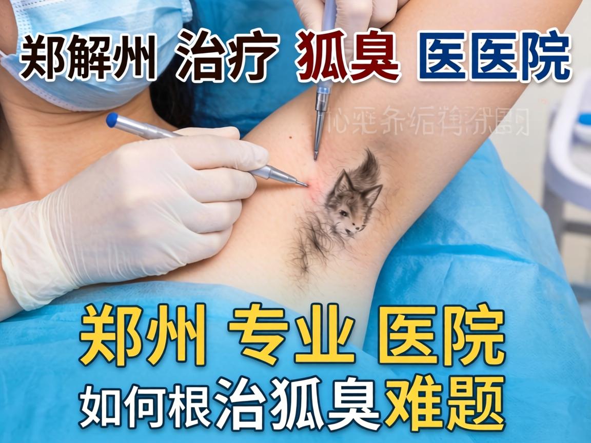郑州治疗狐臭医院解析，郑州专业医院如何根治狐臭难题