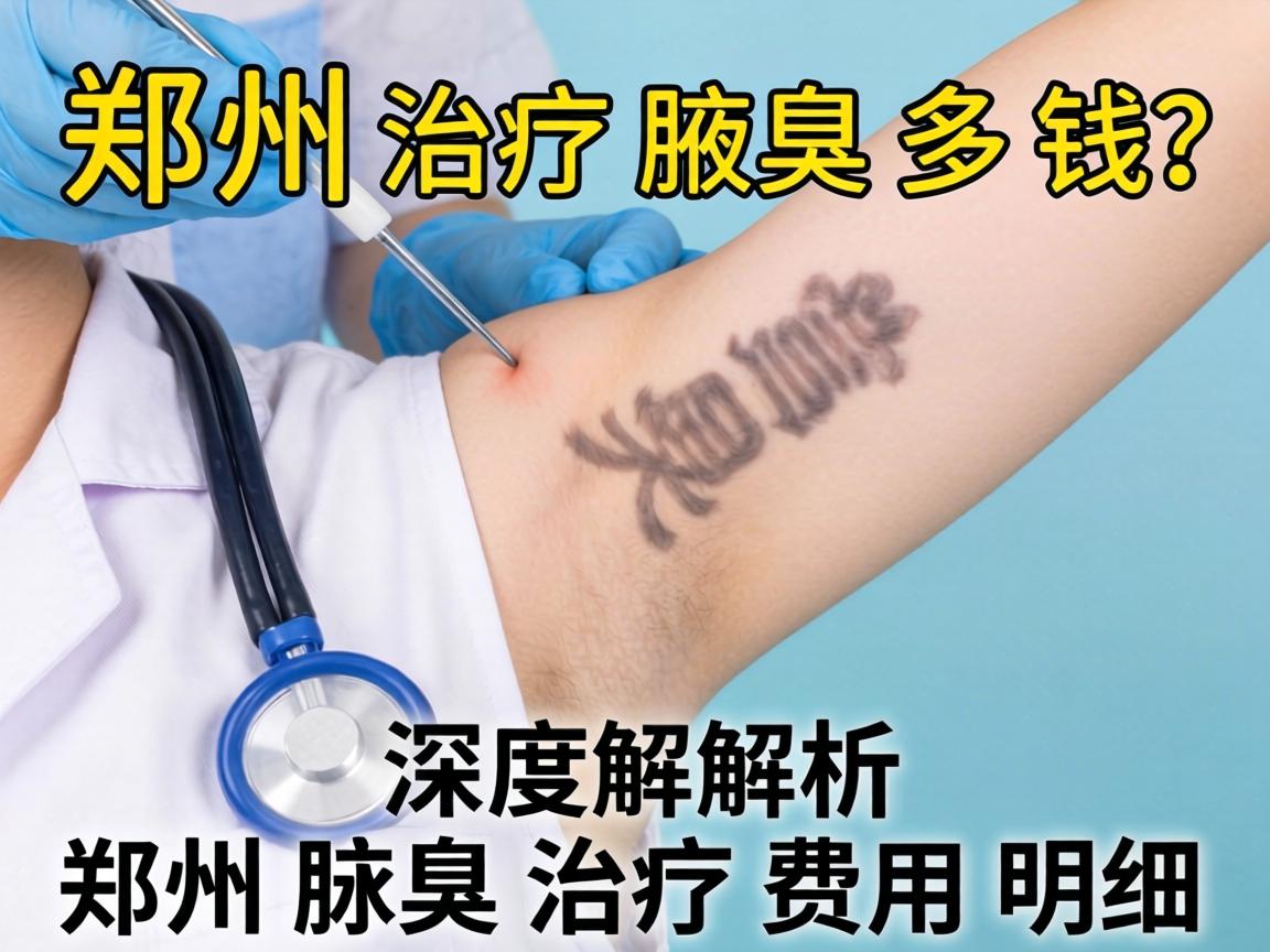 郑州治疗腋臭多钱?深度解析郑州腋臭治疗费用明细 郑州治疗腋臭多钱?深度解析郑州腋臭治疗费用明细