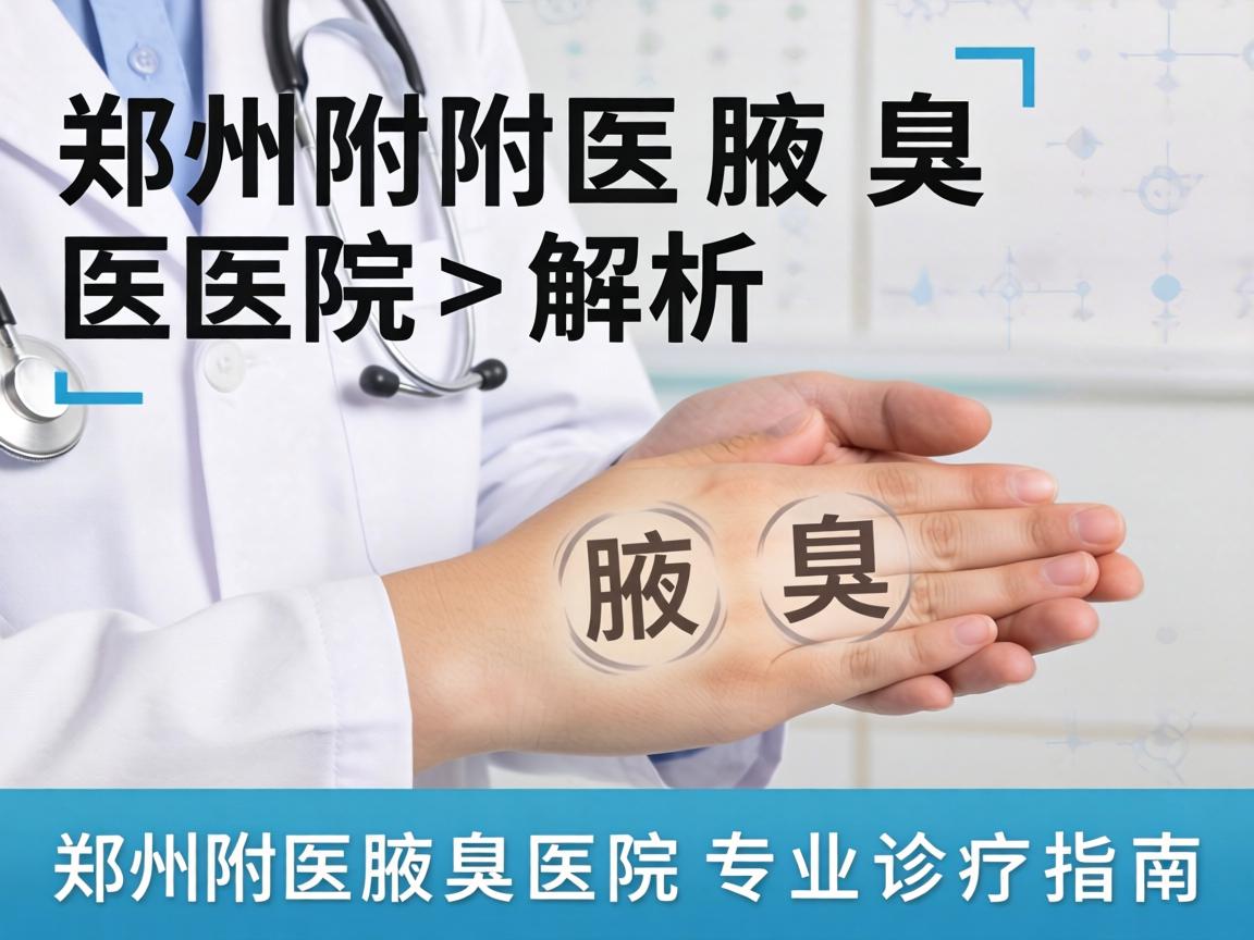 郑州附医腋臭医院解析,郑州附医腋臭医院专业诊疗指南 郑州附医腋臭医院解析,郑州附医腋臭医院专业诊疗指南