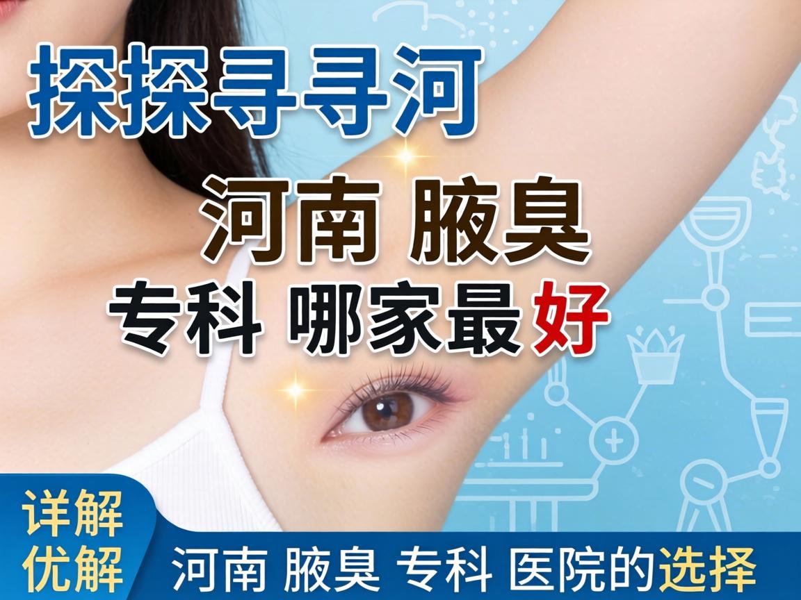 探寻河南腋臭专科哪家最好,详解河南腋臭专科医院的选择 探寻河南腋臭专科哪家最好,详解河南腋臭专科医院的选择