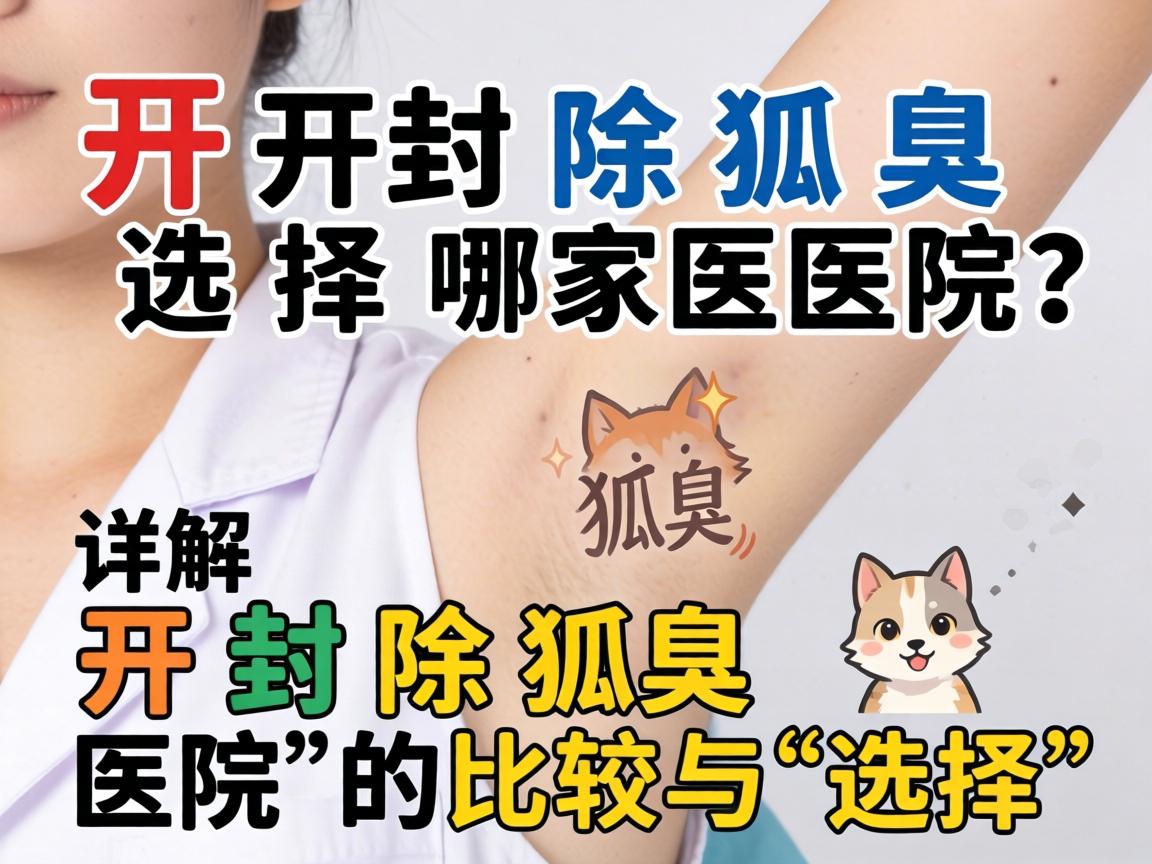 开封除狐臭选择哪家医院?详解开封除狐臭医院的比较与选择 开封除狐臭选择哪家医院?详解开封除狐臭医院的比较与选择