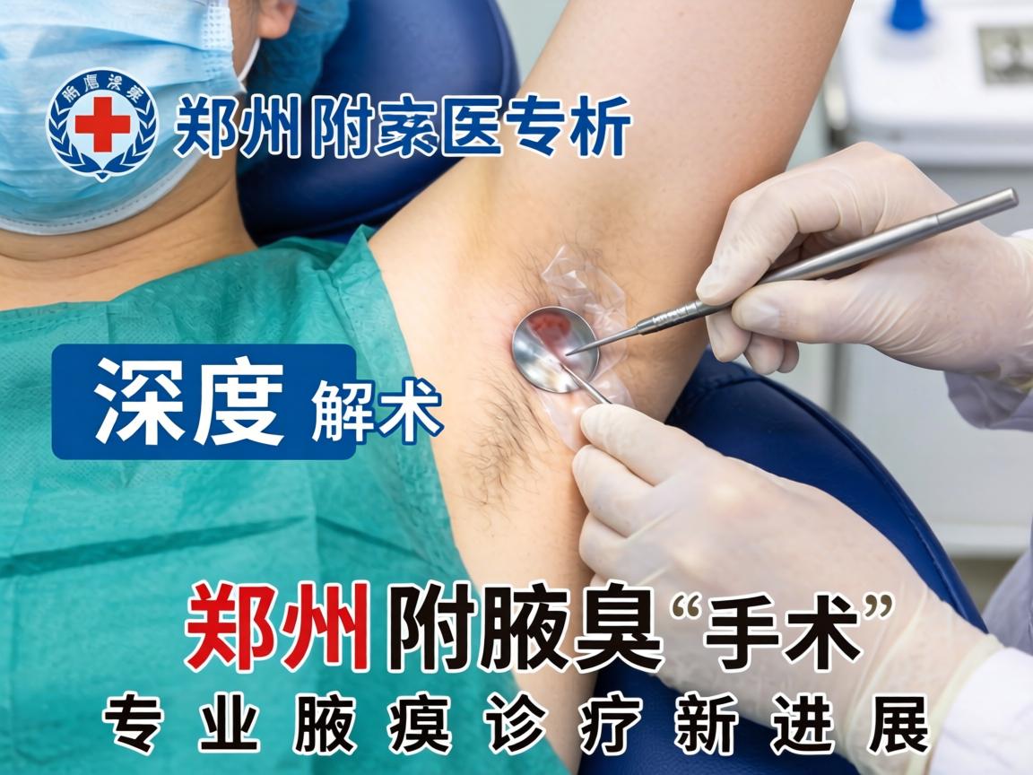 郑州腋臭手术，深度解析郑州附医专业腋臭诊疗新进展