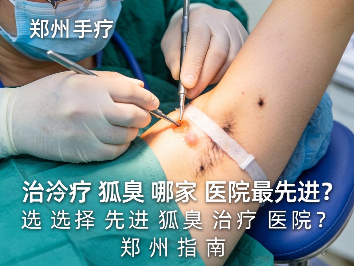 郑州手术治疗狐臭哪家医院最先进？选择先进狐臭治疗医院的郑州指南