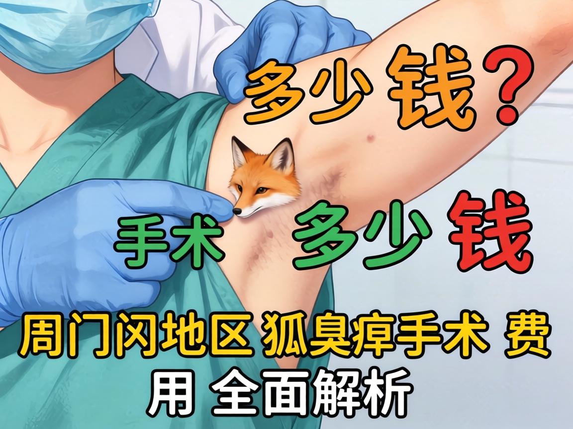 狐臭手术多少钱?周口地区狐臭手术费用全面解析 狐臭手术多少钱?周口地区狐臭手术费用全面解析