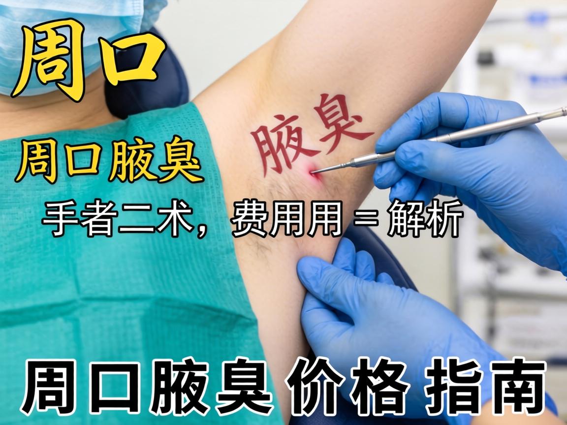 周口腋臭手术费用解析，周口腋臭价格指南