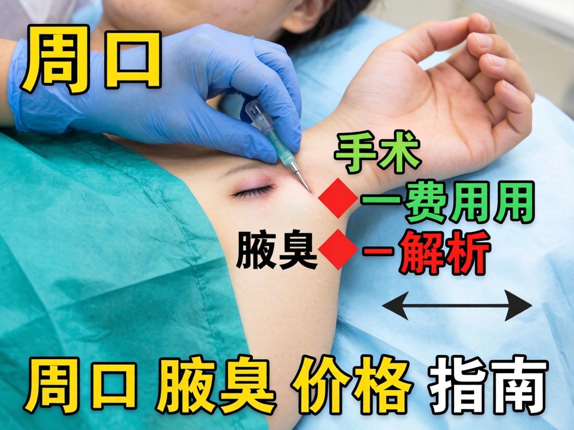 周口腋臭手术费用解析，周口腋臭价格指南