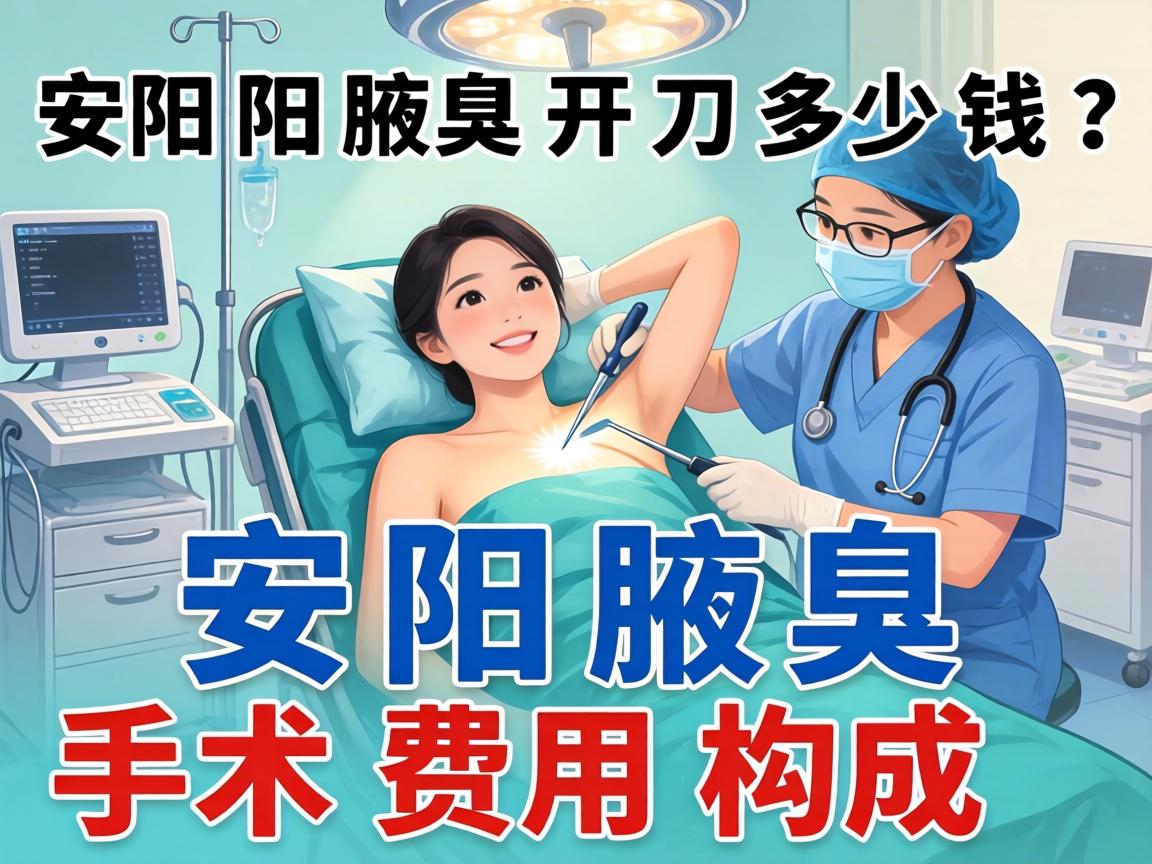 安阳腋臭开刀多少钱?详解安阳腋臭手术费用构成 安阳腋臭开刀多少钱?详解安阳腋臭手术费用构成
