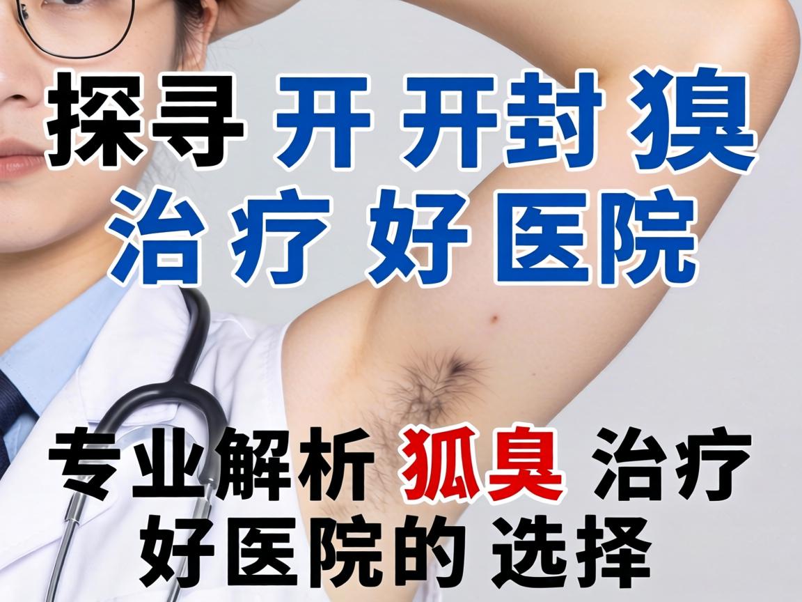 探寻开封狐臭治疗好医院，专业解析狐臭治疗好医院的选择