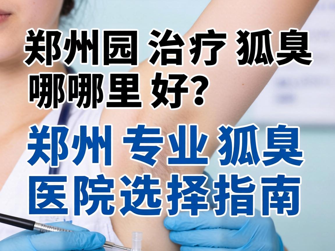 郑州治疗狐臭哪里好?郑州专业狐臭医院选择指南 郑州治疗狐臭哪里好?郑州专业狐臭医院选择指南