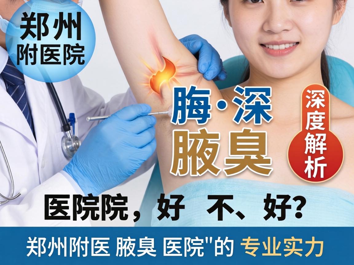 郑州附医腋臭医院好不好?深度解析郑州附医腋臭医院的专业实力 郑州附医腋臭医院好不好?深度解析郑州附医腋臭医院的专业实力