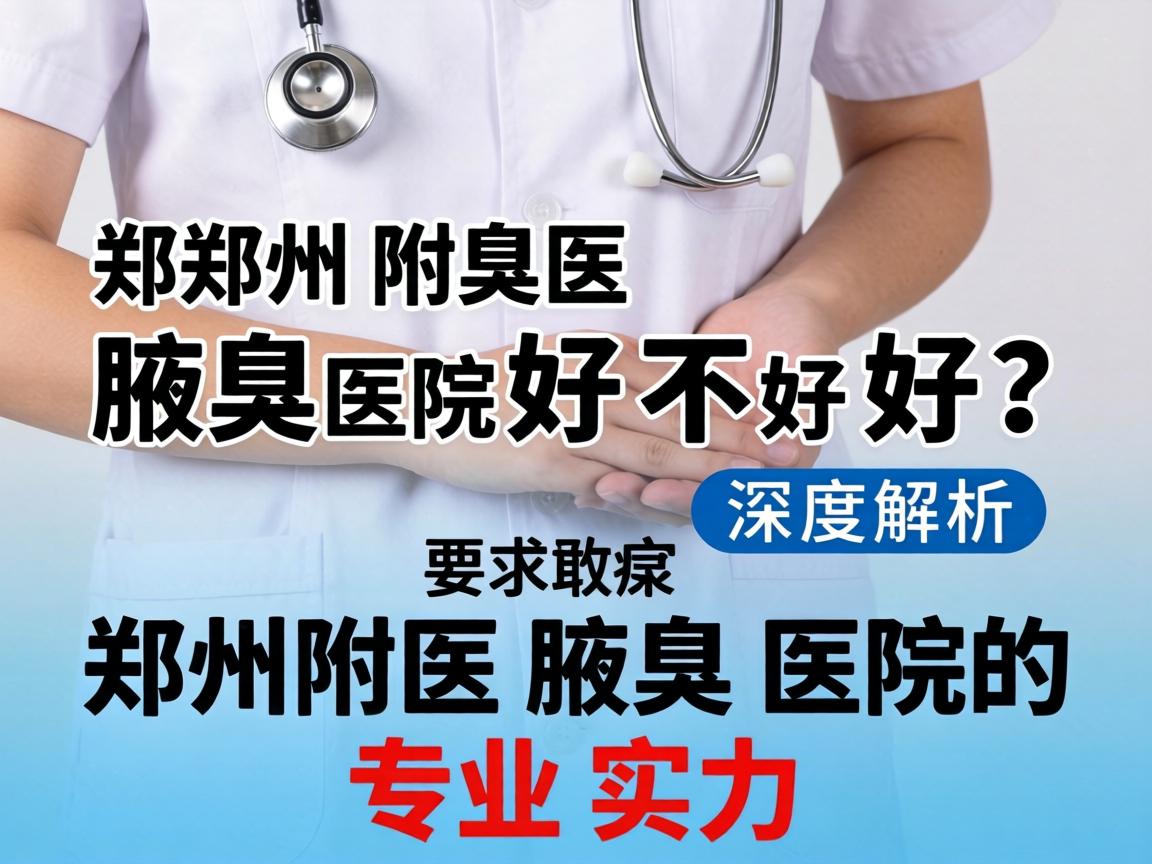 郑州附医腋臭医院好不好?深度解析郑州附医腋臭医院的专业实力 郑州附医腋臭医院好不好?深度解析郑州附医腋臭医院的专业实力