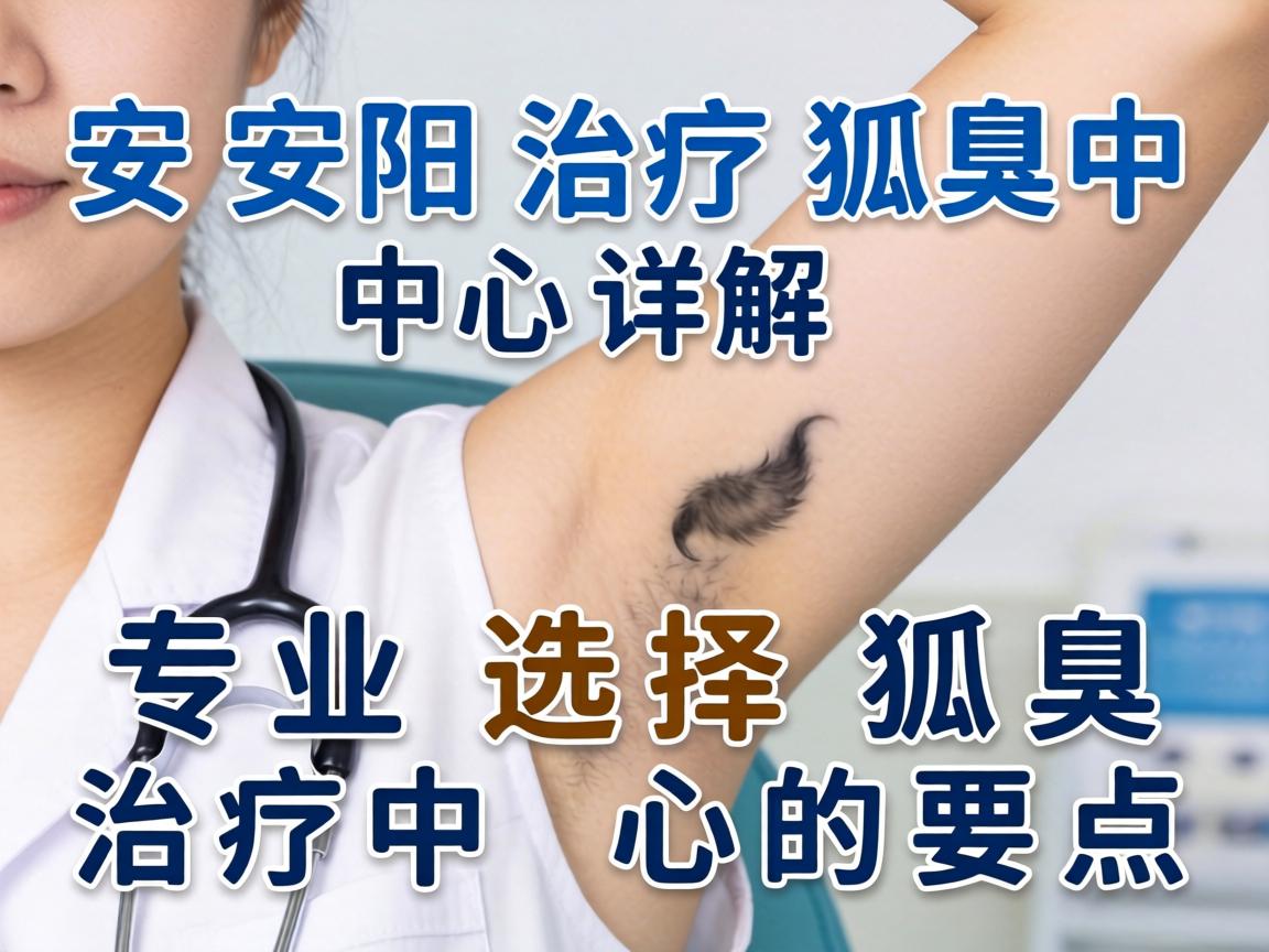 安阳治疗狐臭中心详解,专业选择狐臭治疗中心的要点 安阳治疗狐臭中心详解,专业选择狐臭治疗中心的要点