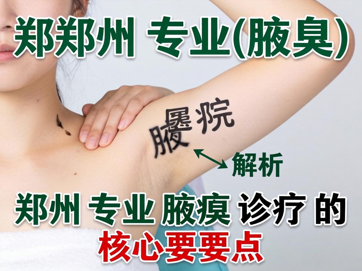 郑州专业腋臭医院解析,郑州专业腋臭诊疗的核心要点 郑州专业腋臭医院解析,郑州专业腋臭诊疗的核心要点