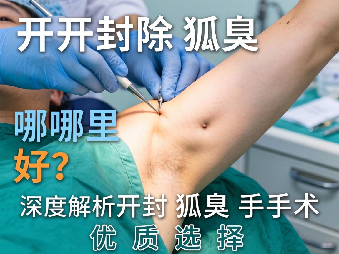 开封除狐臭手术哪里好?深度解析开封狐臭手术优质选择 开封除狐臭手术哪里好?深度解析开封狐臭手术优质选择