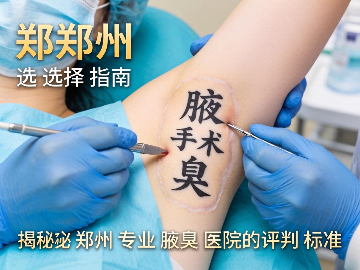 郑州腋臭手术选择指南,揭秘郑州专业腋臭医院的评判标准 郑州腋臭手术选择指南,揭秘郑州专业腋臭医院的评判标准