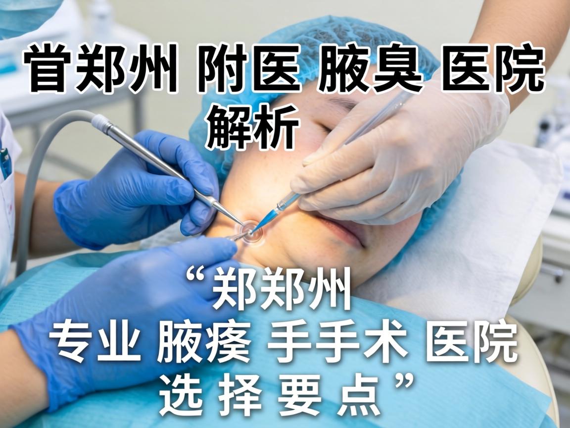 郑州附医腋臭医院解析,郑州专业腋臭手术医院的选择要点 郑州附医腋臭医院解析,郑州专业腋臭手术医院的选择要点