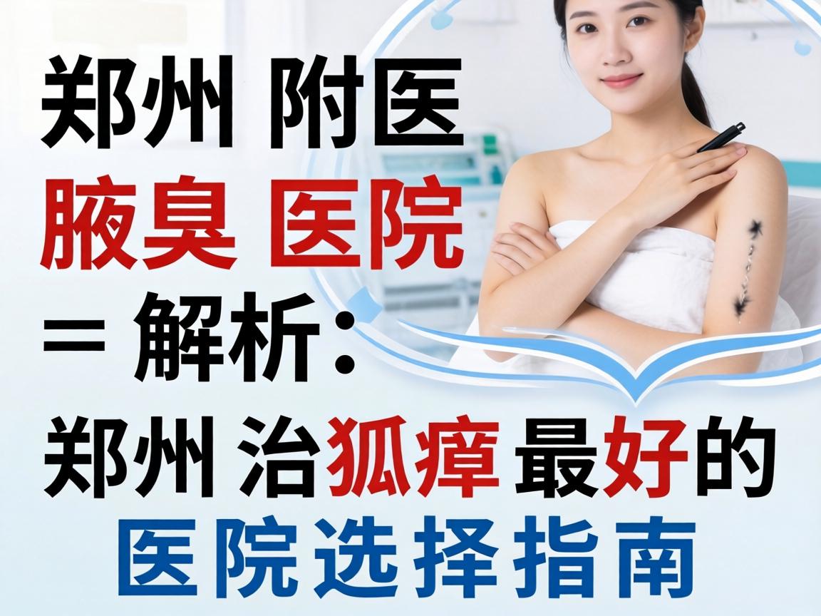 郑州附医腋臭医院解析,郑州治狐臭最好的医院选择指南 郑州附医腋臭医院解析,郑州治狐臭最好的医院选择指南