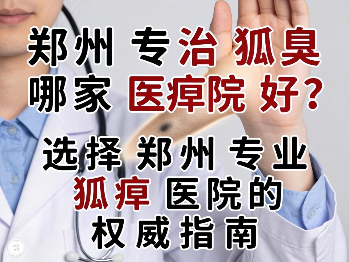 郑州专治狐臭哪家医院好?选择郑州专业狐臭医院的权威指南 郑州专治狐臭哪家医院好?选择郑州专业狐臭医院的权威指南