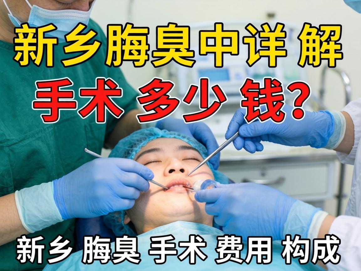 新乡腋臭手术多少钱？详解新乡腋臭手术费用构成