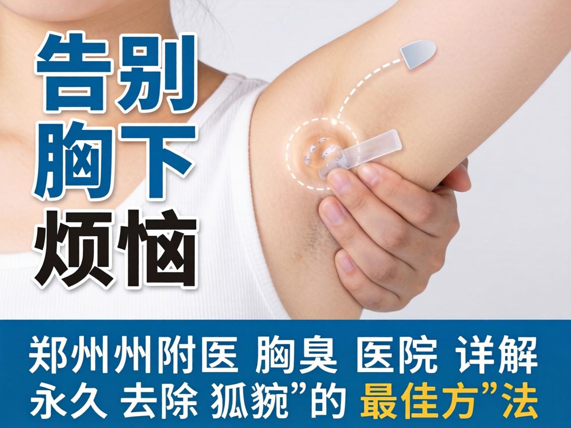 告别腋下烦恼,郑州附医腋臭医院详解永久去除狐臭的最佳方法 告别腋下烦恼,郑州附医腋臭医院详解永久去除狐臭的最佳方法
