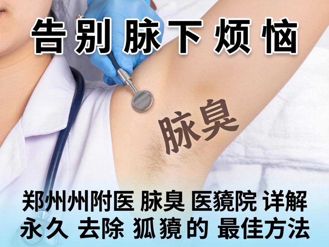 告别腋下烦恼,郑州附医腋臭医院详解永久去除狐臭的最佳方法 告别腋下烦恼,郑州附医腋臭医院详解永久去除狐臭的最佳方法