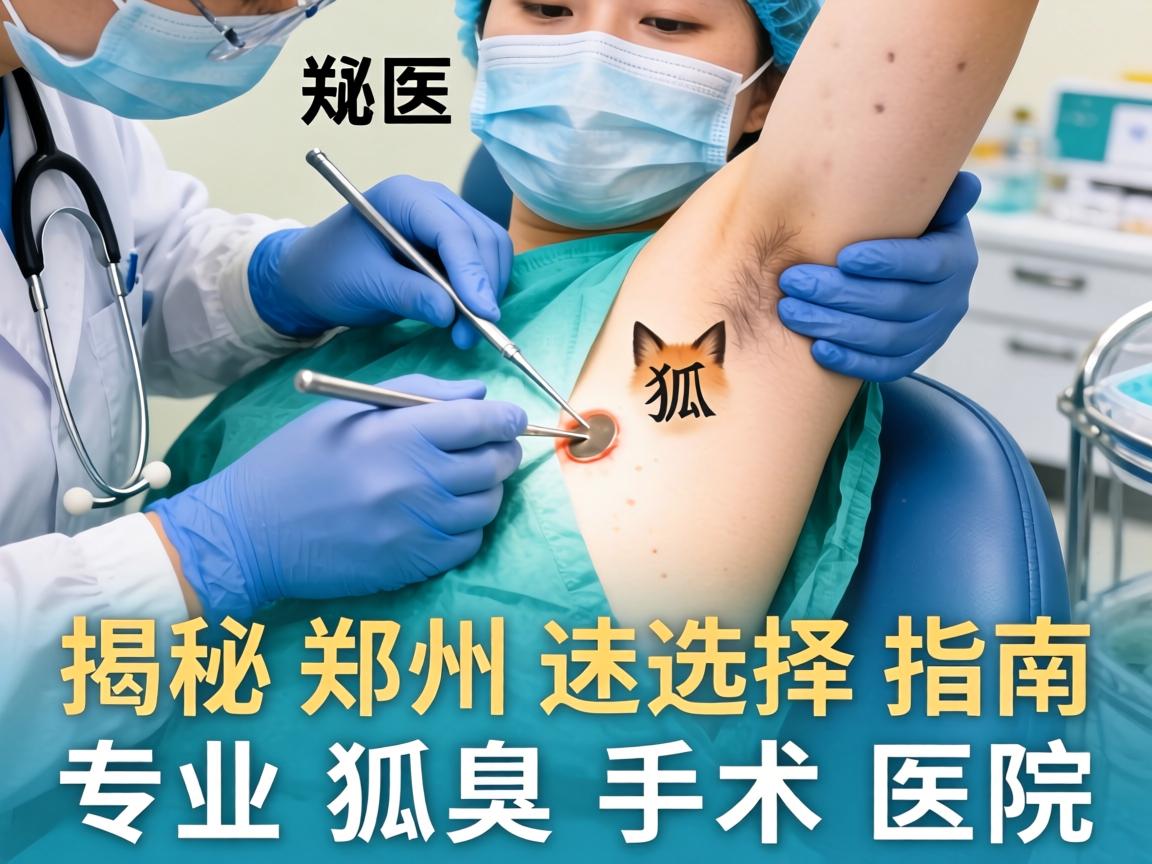 郑州狐臭手术医院选择指南,揭秘郑州专业狐臭手术医院 郑州狐臭手术医院选择指南,揭秘郑州专业狐臭手术医院