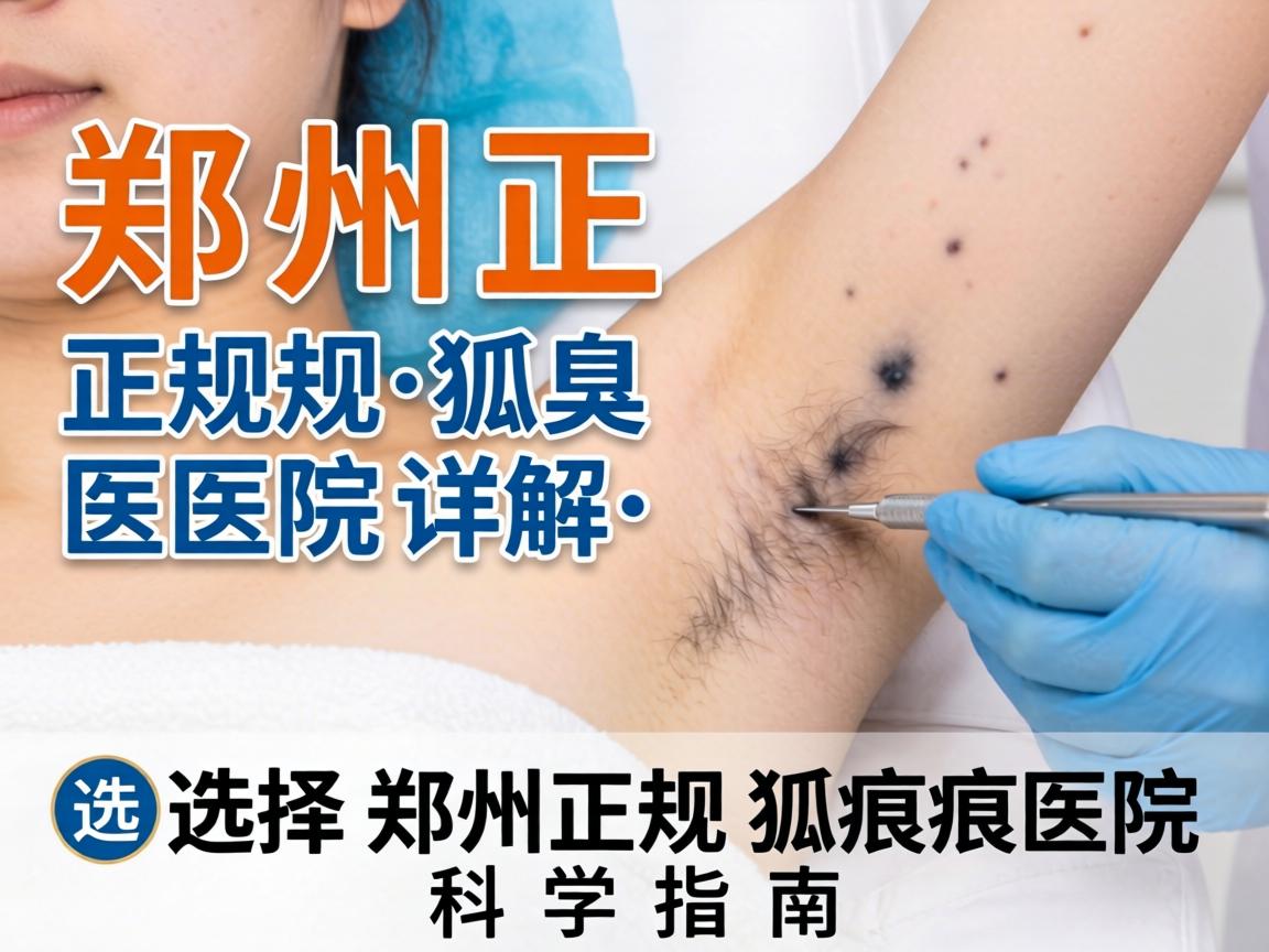 郑州正规狐臭医院详解,选择郑州正规狐臭医院的科学指南 郑州正规狐臭医院详解,选择郑州正规狐臭医院的科学指南