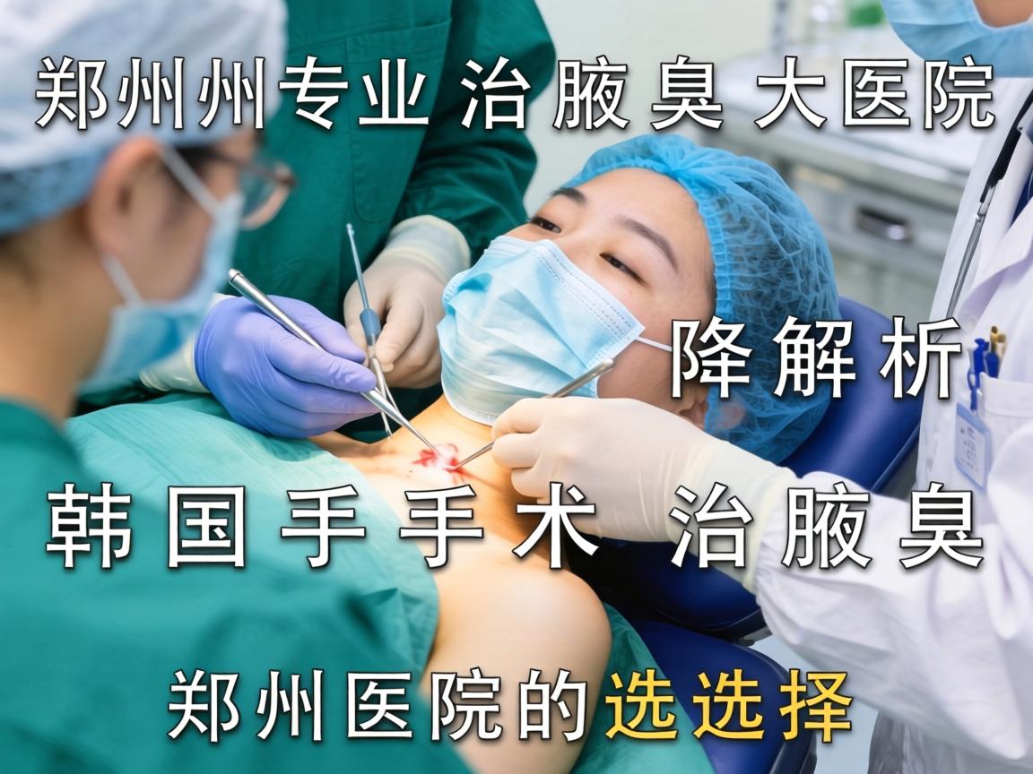 郑州专业治腋臭大医院解析,韩国手术治腋臭的郑州医院选择 郑州专业治腋臭大医院解析,韩国手术治腋臭的郑州医院选择
