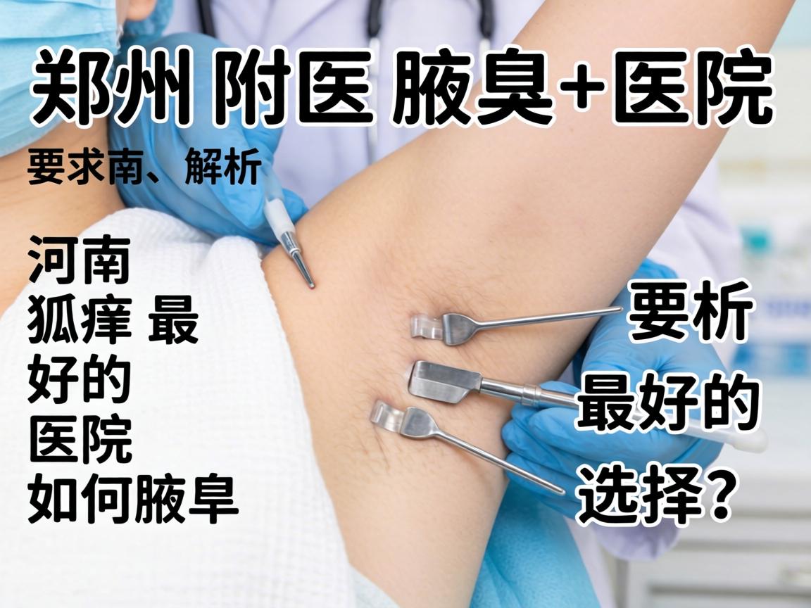 郑州附医腋臭医院解析,河南狐臭最好的医院如何选择? 郑州附医腋臭医院解析,河南狐臭最好的医院如何选择?